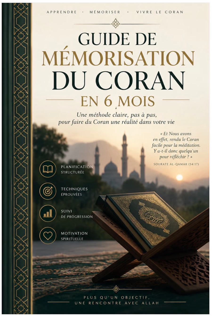MEMORISATION DU CORAN EN 6 MOIS
